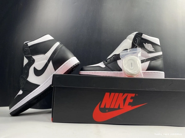 Rep Husky White 555088-010 Retro Air 1 Black (2014) Jordan 0801